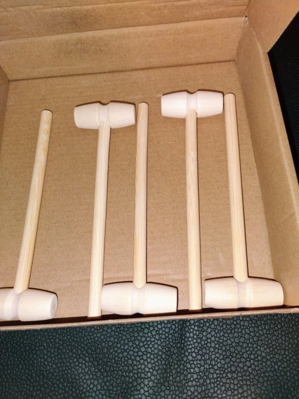 Wooden hammers